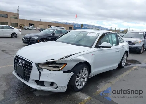 2013 Audi A6 3.0T Premium from USA, damaged, VIN WAUGGAFC3DN087643